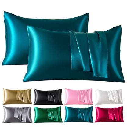 Silk satin pillowcases