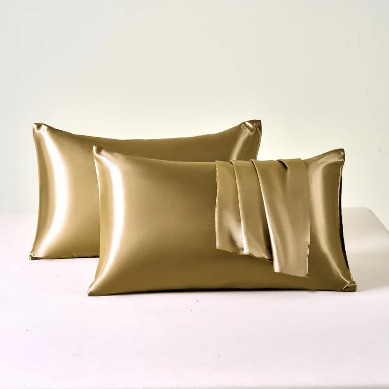 Silk satin pillowcases