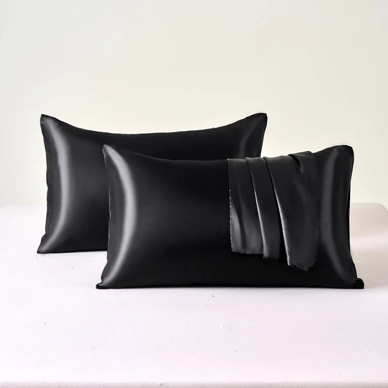 Silk satin pillowcases