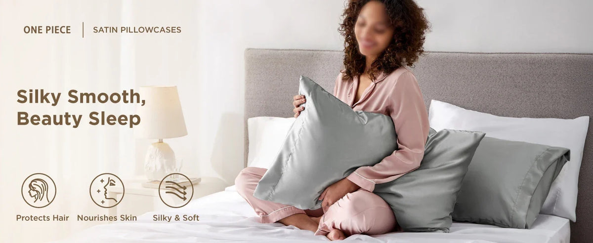 Silk satin pillowcases