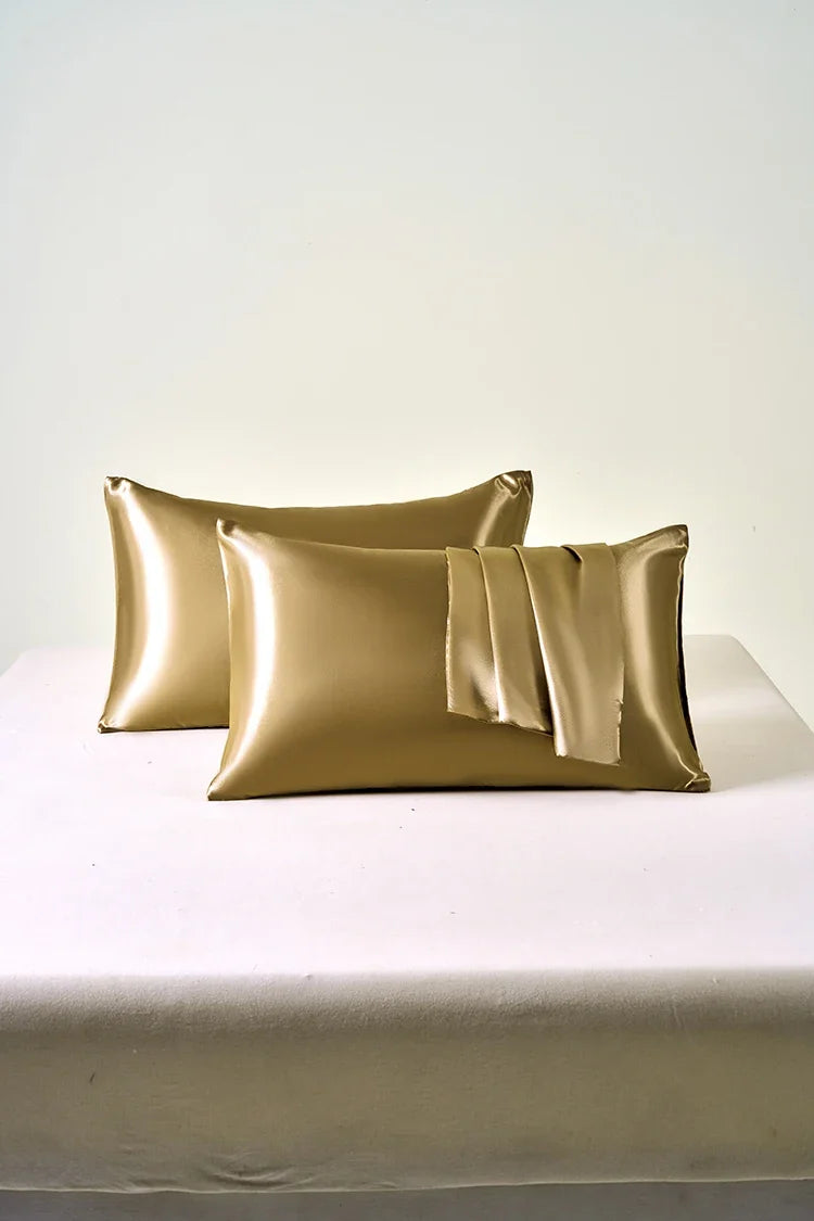Silk satin pillowcases