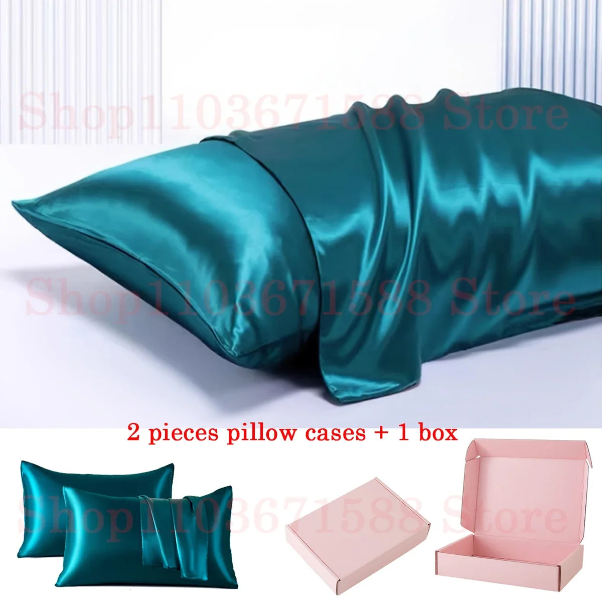 Silk satin pillowcases