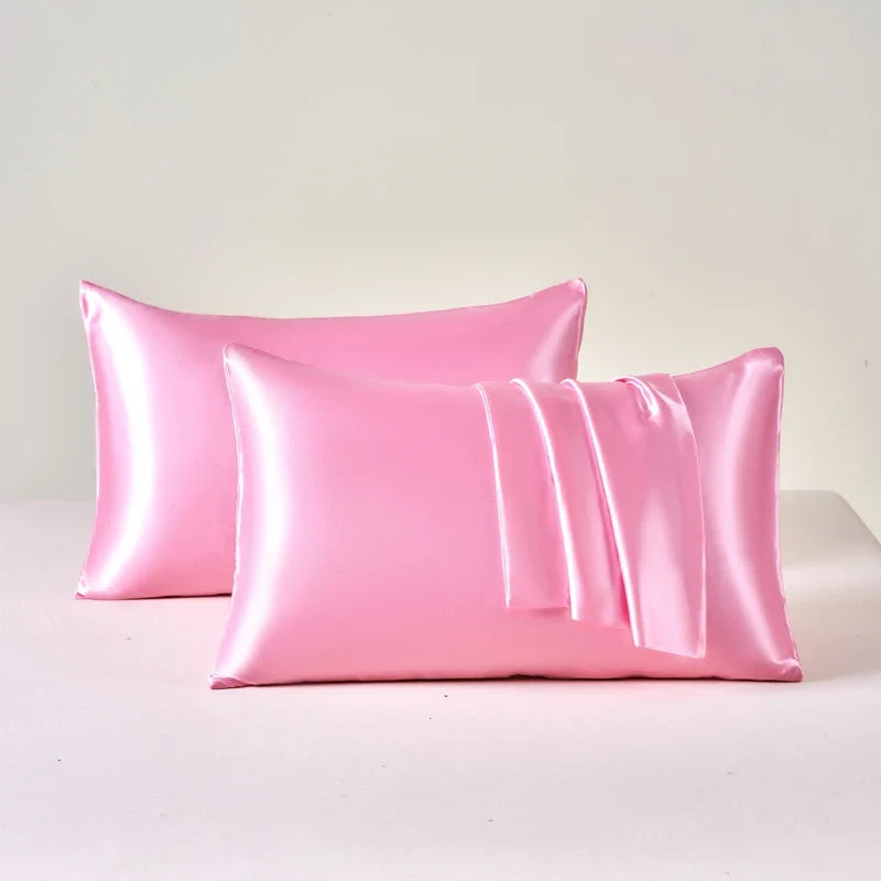 Silk satin pillowcases