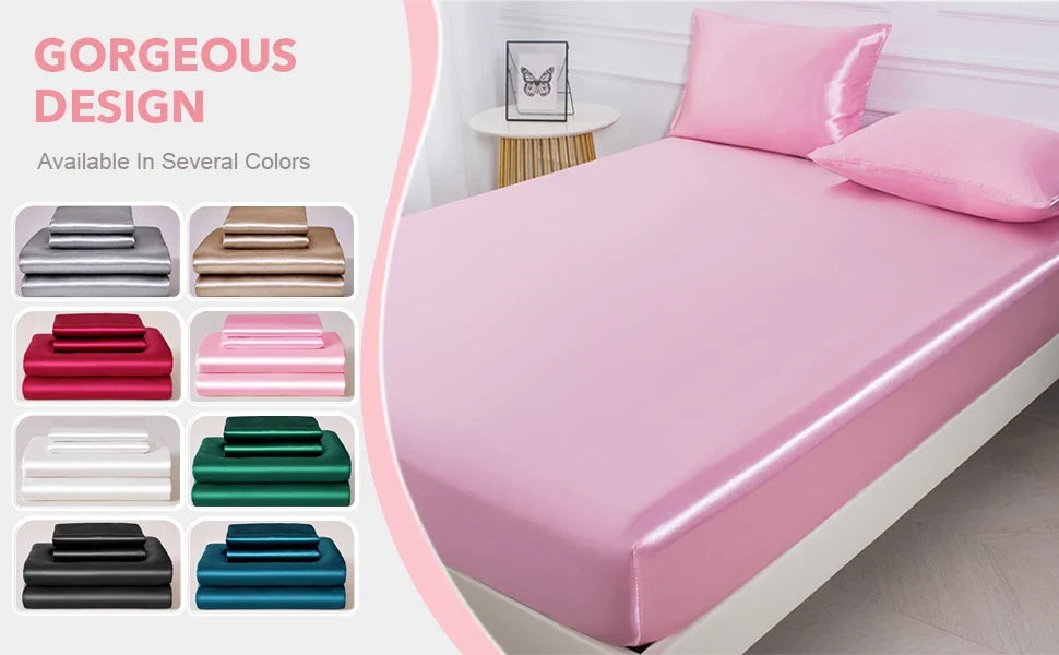 Silk satin pillowcases